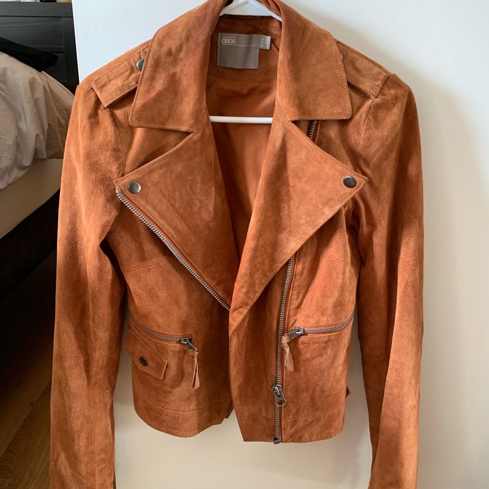 ASOS Tan Suede Jacket